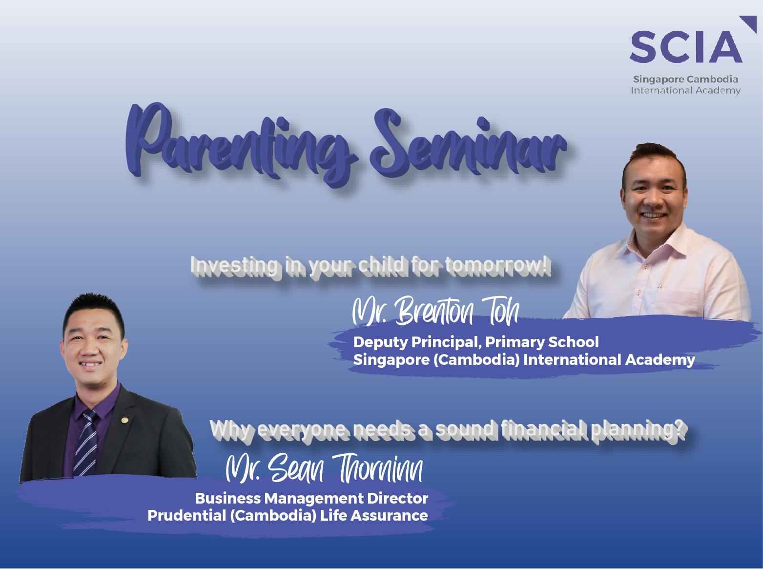 Prudential SCIA Parenting Seminar