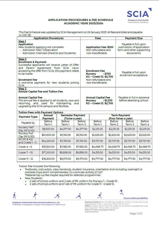 School Fee